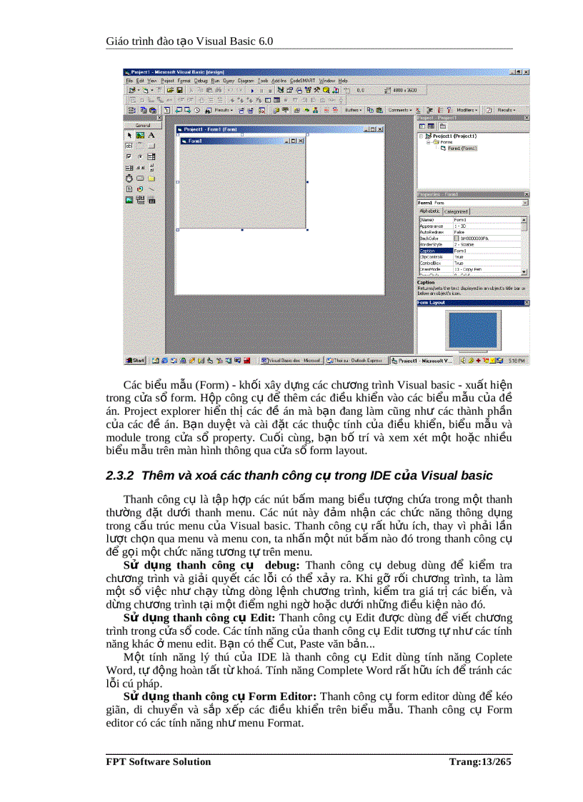 image for page Giáo trình đào tạo Visual Basic 6 0