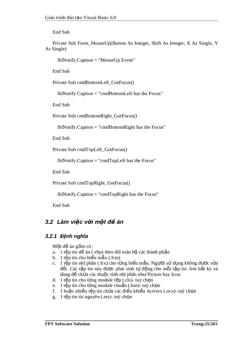 image for page Giáo trình đào tạo Visual Basic 6 0