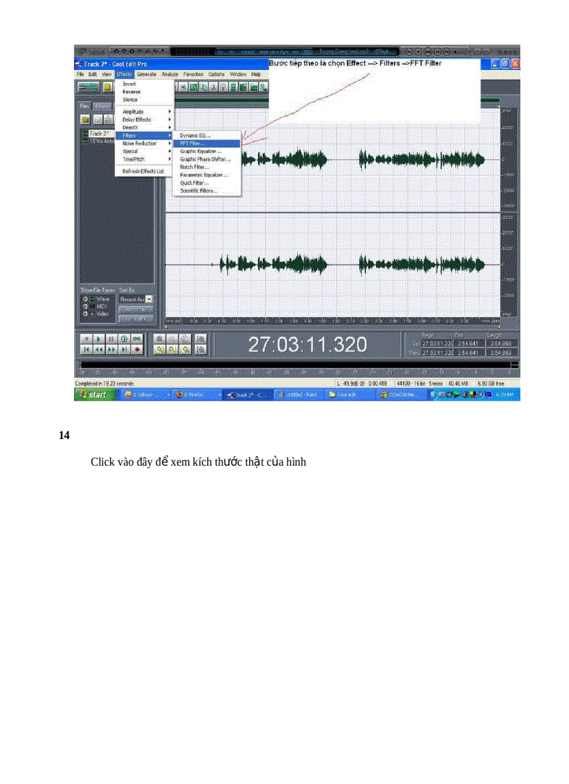image for page Cách thu âm tại nhà với phần mềm COOL EDIT PRO