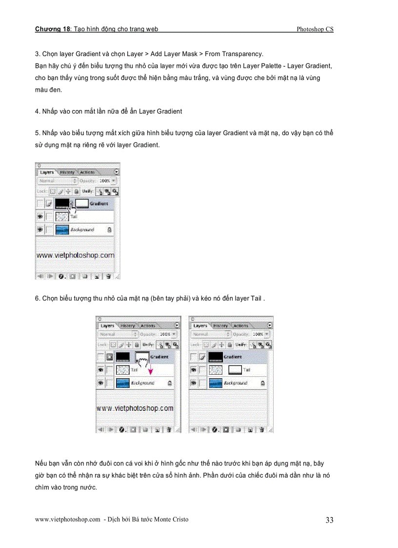 image for page Tạo hình động cho trang web Photoshop CS part 3