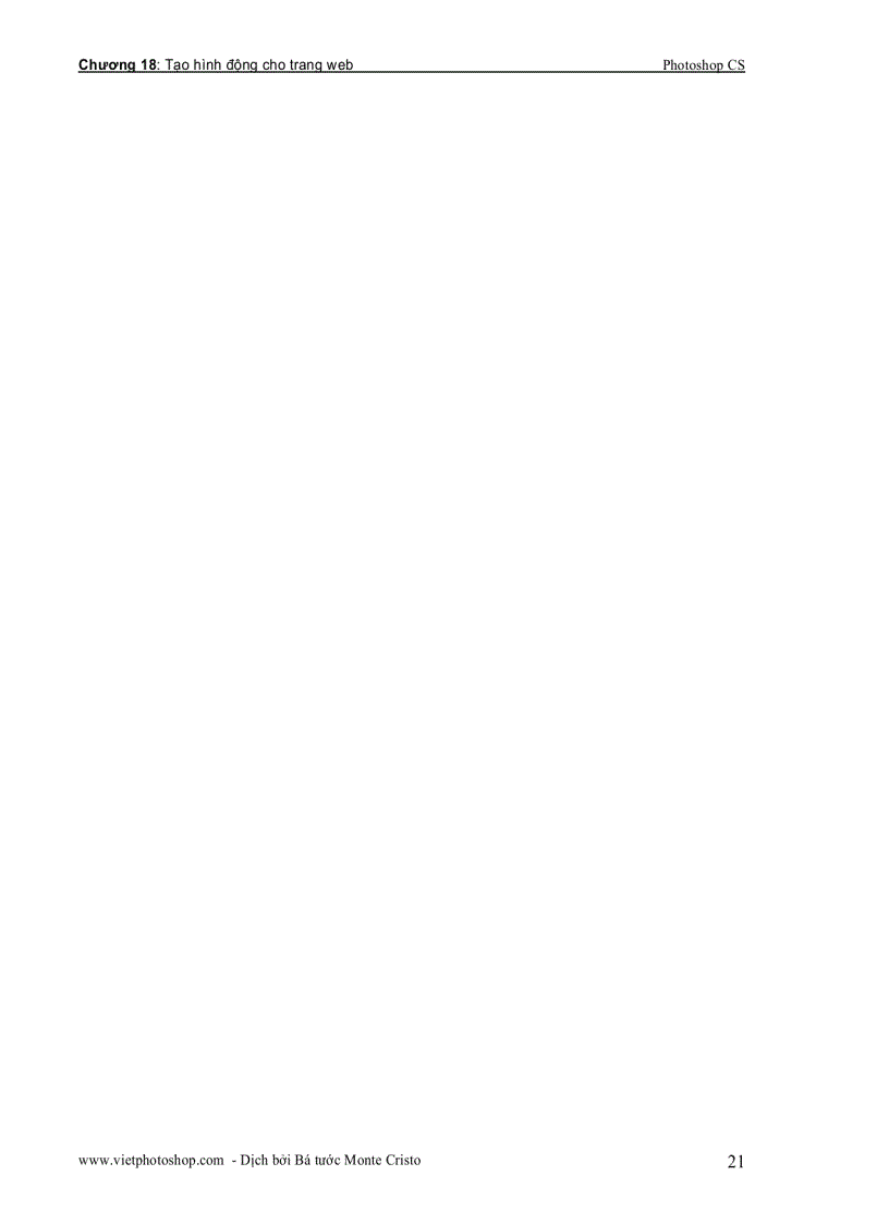 image for page Tạo hình động cho trang web Photoshop CS part 2