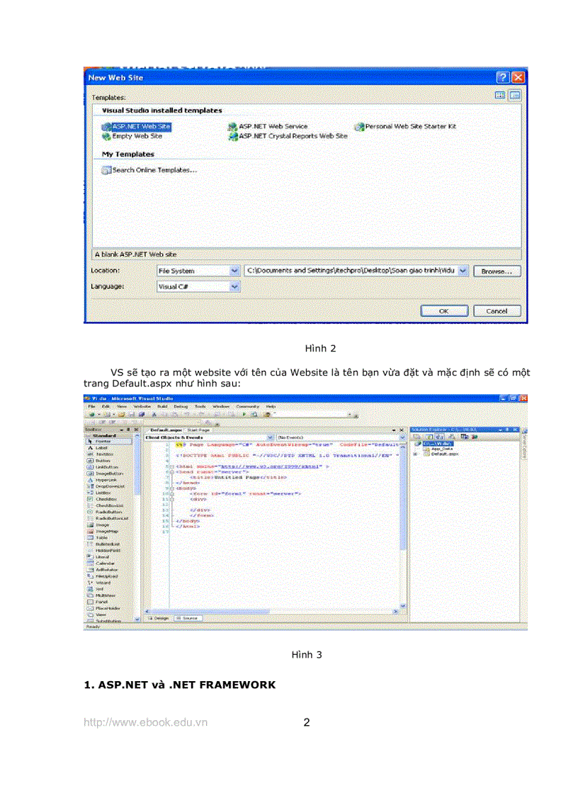 image for page Giáo trình Asp Net với C