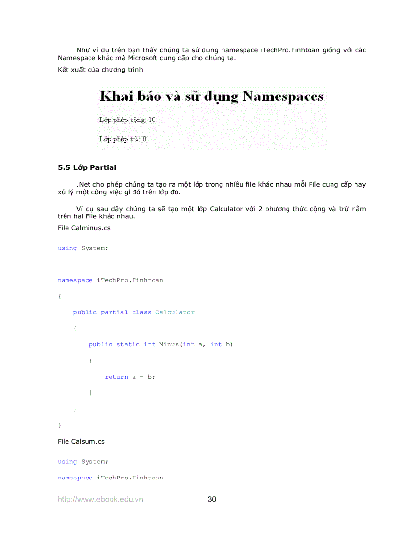 image for page Giáo trình Asp Net với C