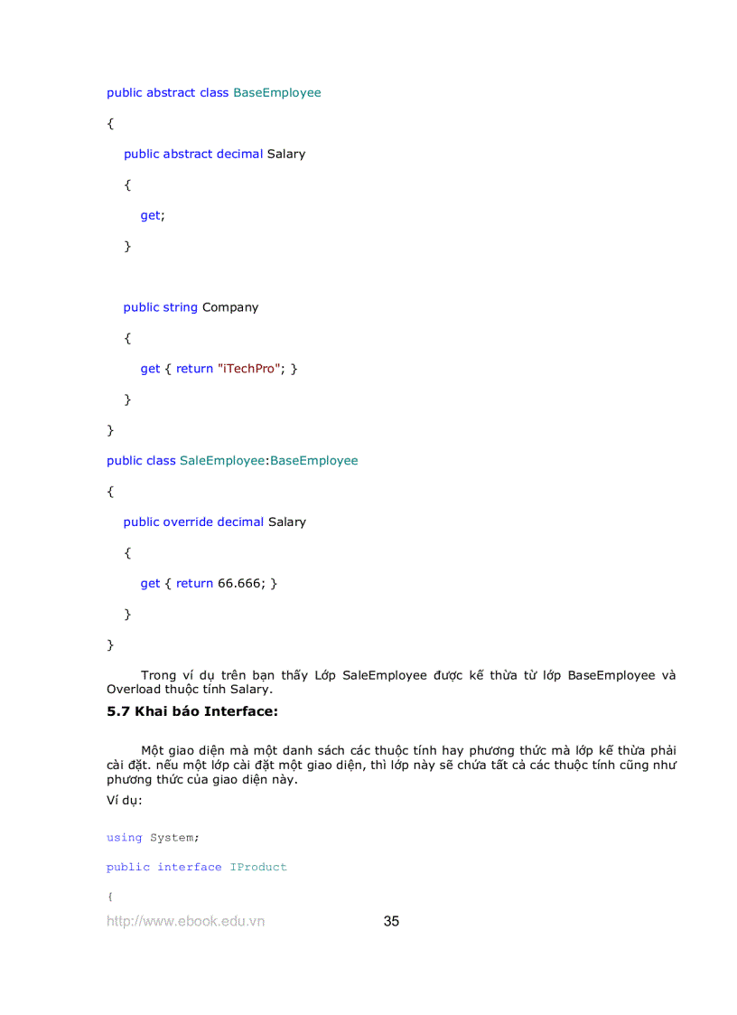 image for page Giáo trình Asp Net với C