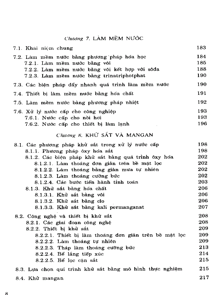 image for page Giáo trình xử lý nước cấp sinh hoạt và công nghiệp Nguyễn Thị Thu Thủy