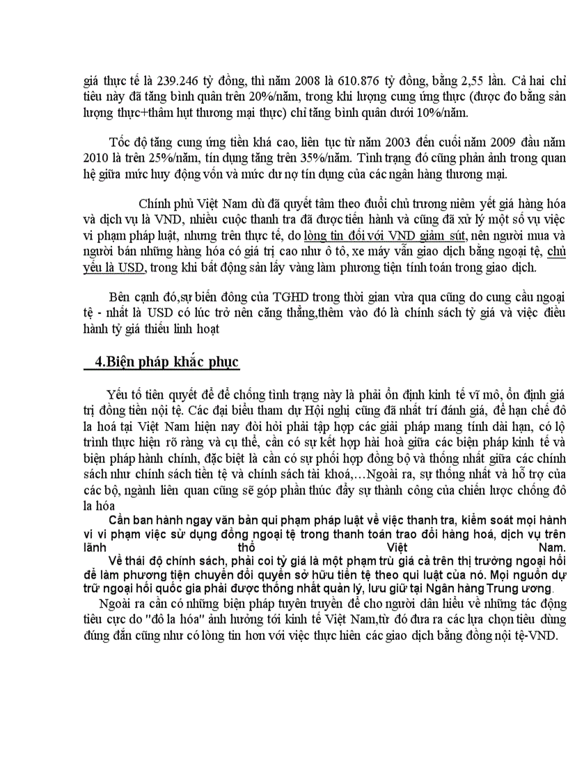 image for page Đô la hóa và tỉ giá hối đoái của Việt Nam