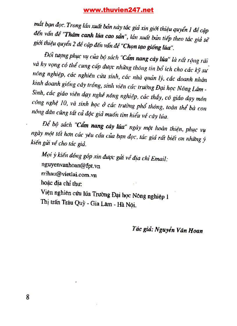 image for page Cẩm nang cây lúa