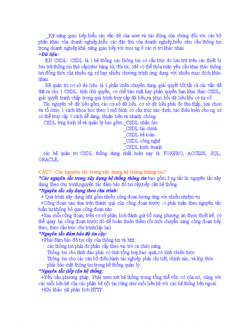 image for page Đề thi Hệ thống thông tin quản lý DHTM