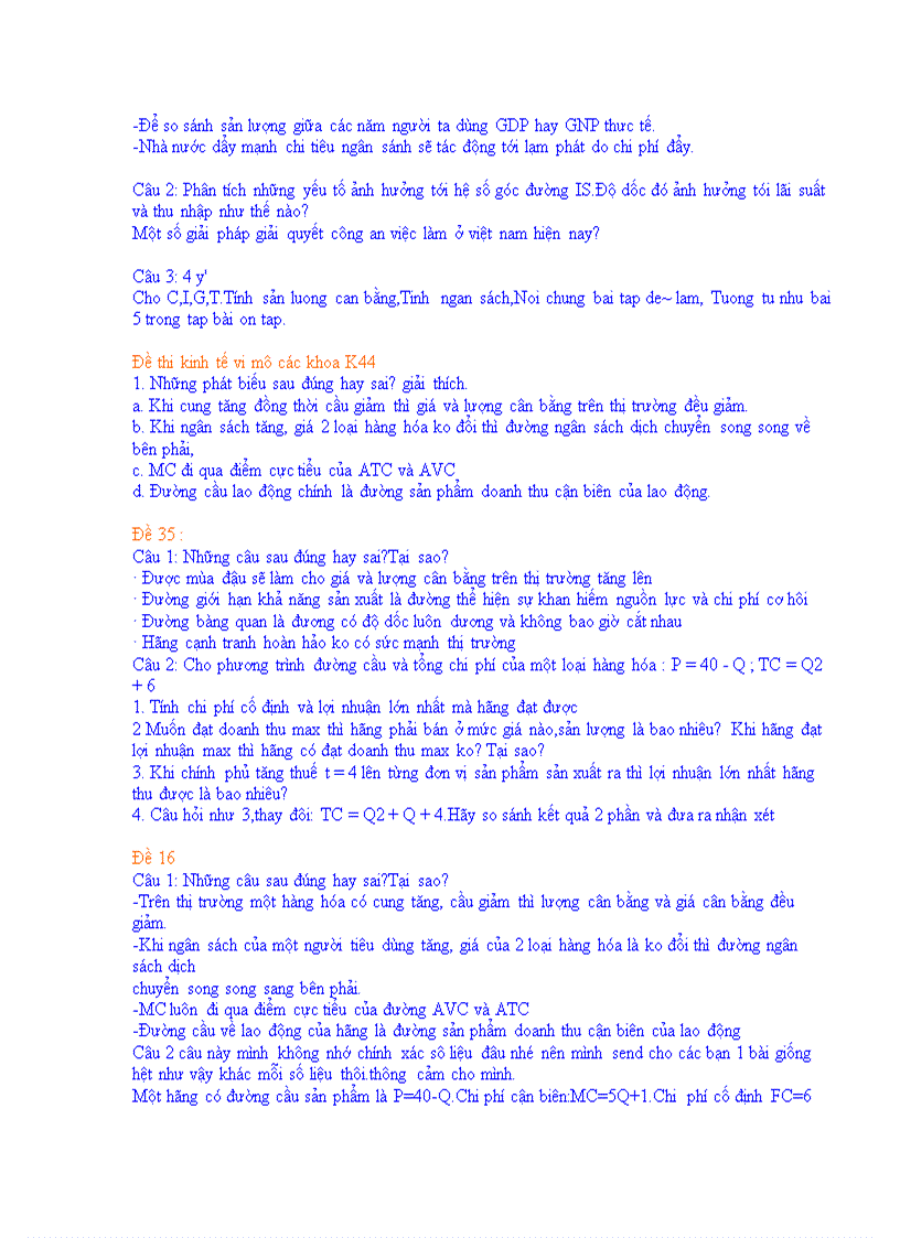 image for page Đề thi kinh tế vĩ mô DHTM