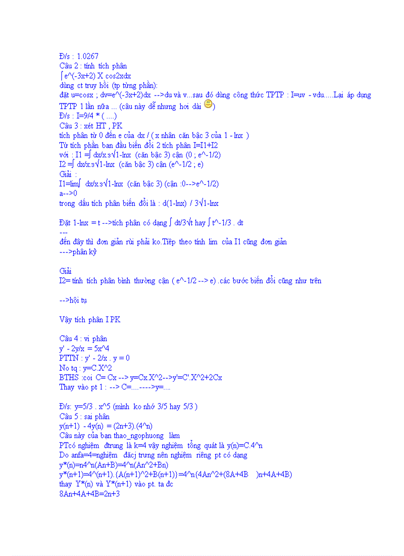 image for page Đề thi Toán cao cấp DHTM