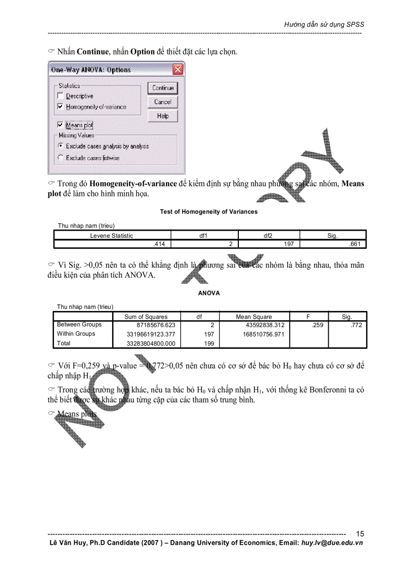 image for page Kĩ năng sử dụng phần mềm spss trong marketing