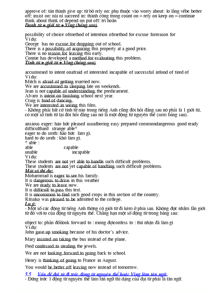 image for page Ngữ pháp dùng thi tofl đơn giản dễ học 2