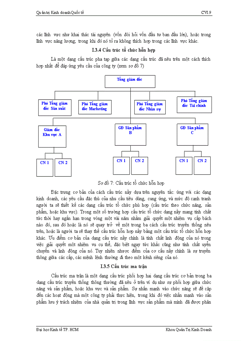 image for page Cơ cấu tổ chức của công ty đa quốc gia