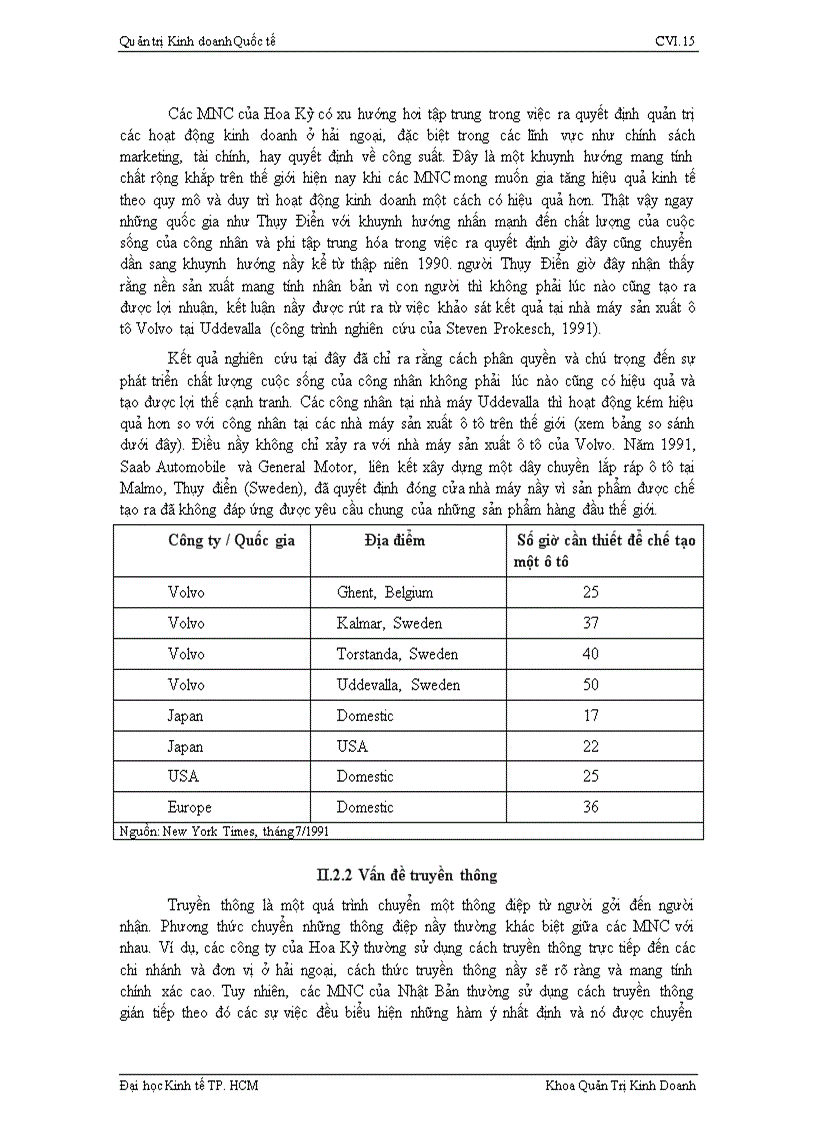 image for page Cơ cấu tổ chức của công ty đa quốc gia