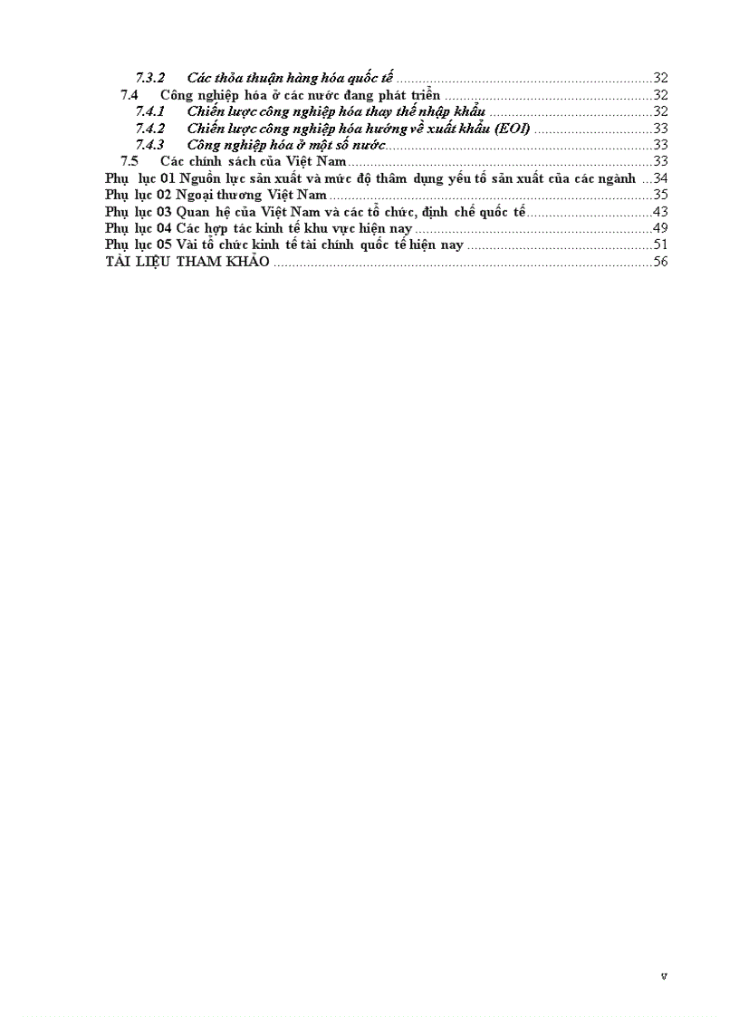 image for page Giáo trình Lý thuyết chính sách thương mại quốc tế