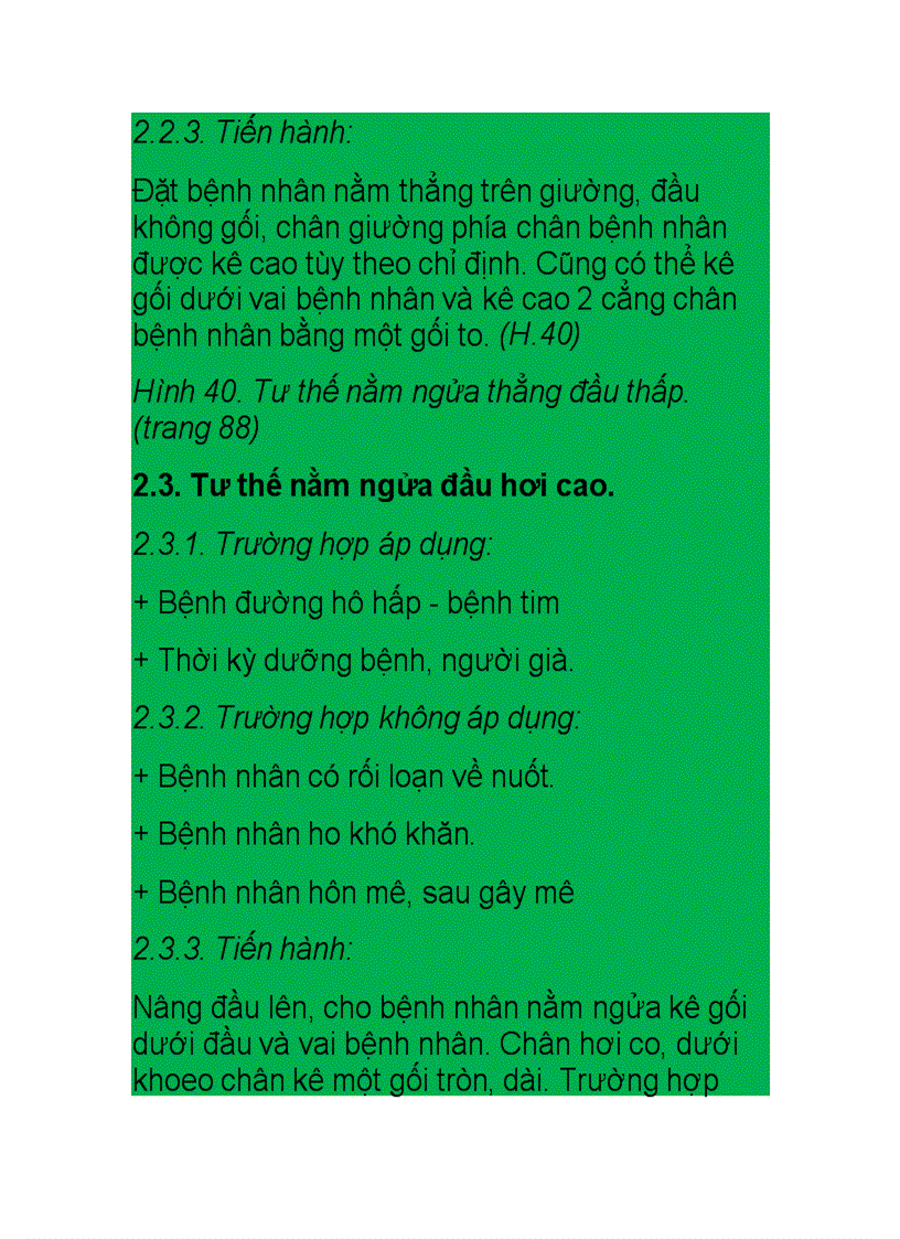 image for page Các tư thế nghỉ ngơi trị liệu thông thường