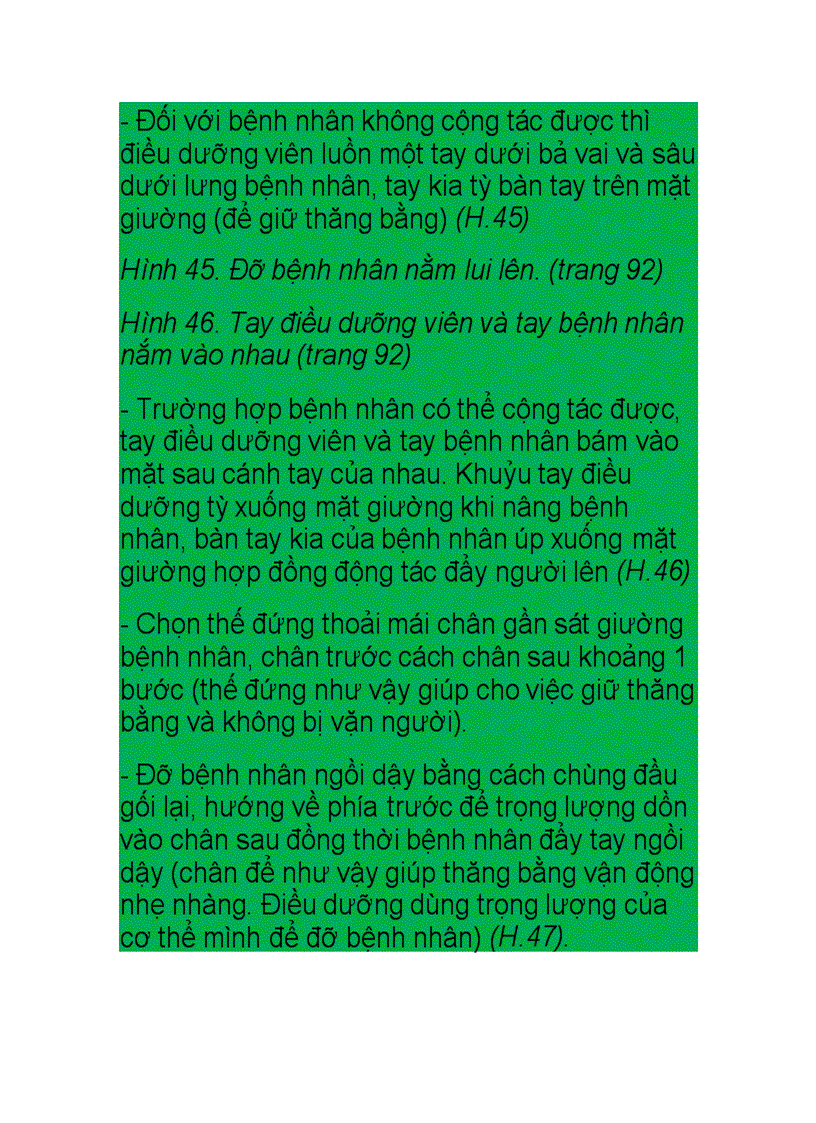 image for page Các tư thế nghỉ ngơi trị liệu thông thường