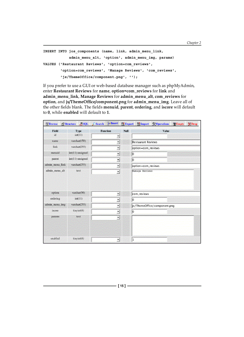 image for page Learning Joomla Extension Development