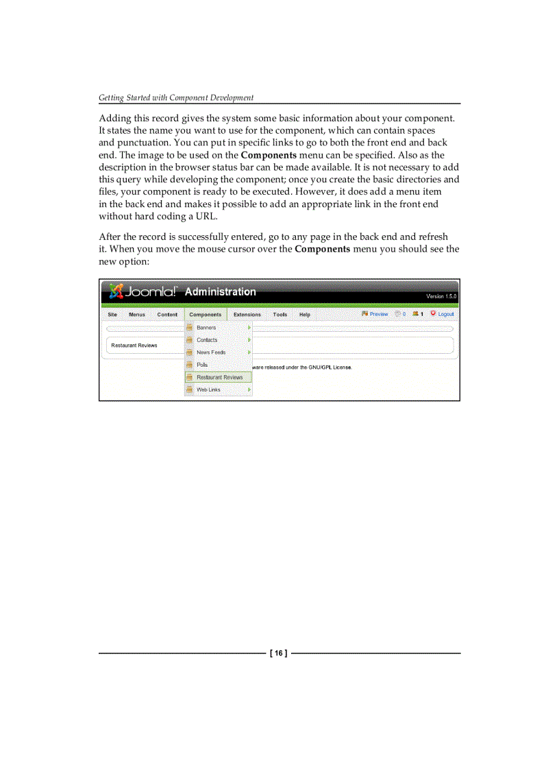 image for page Learning Joomla Extension Development