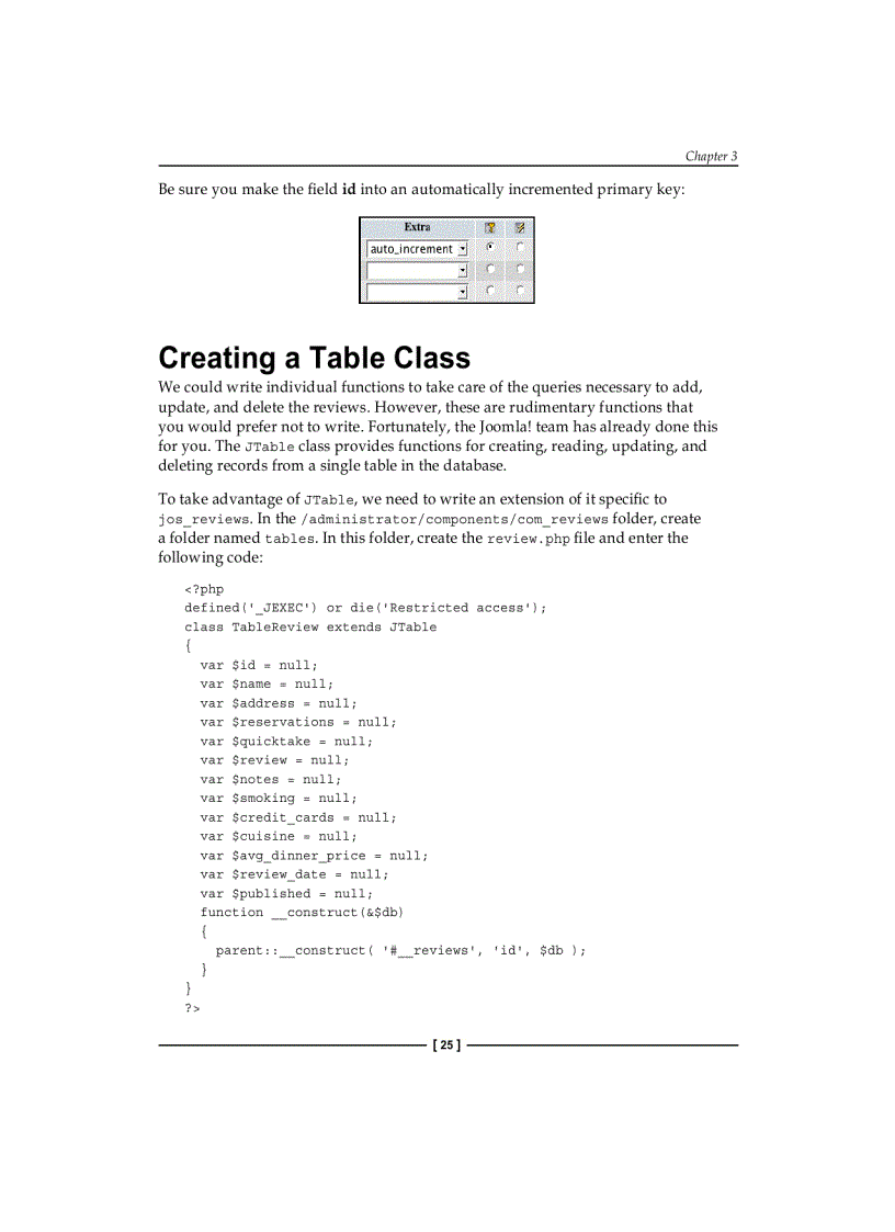 image for page Learning Joomla Extension Development