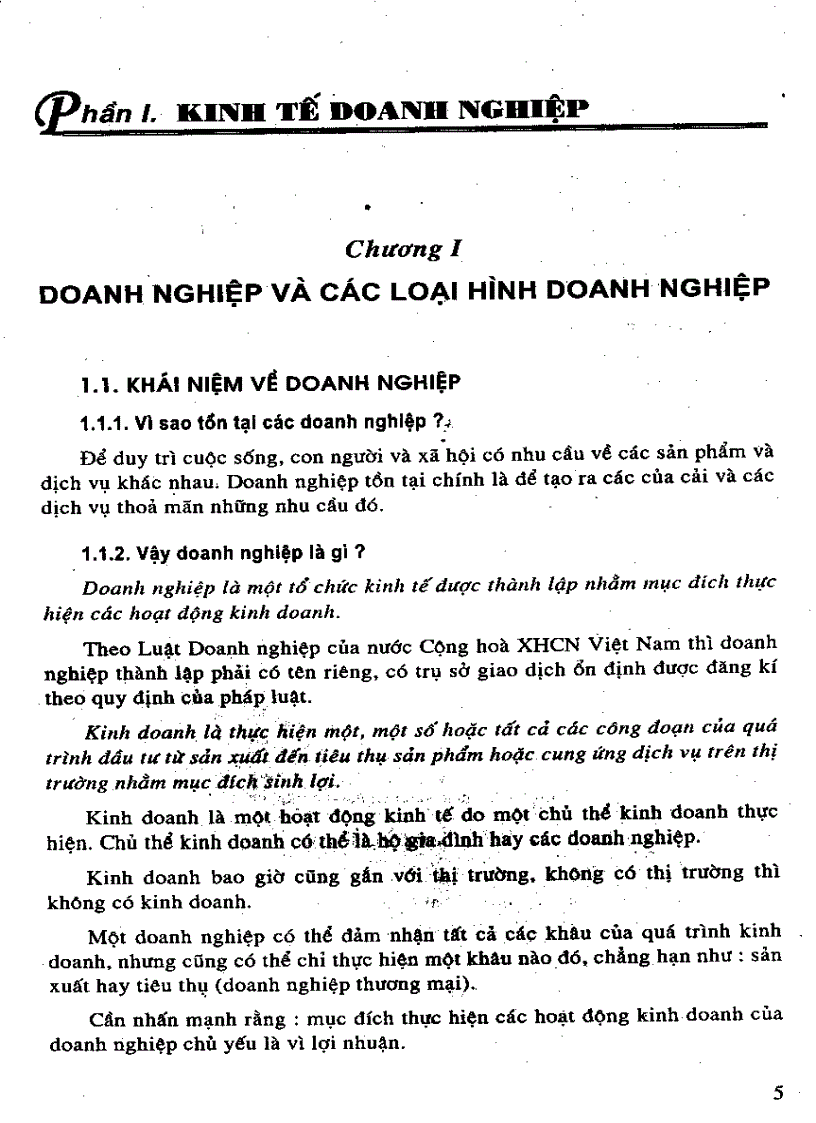 image for page Giáo trình kinh tế và quản trị doanh nghiệp