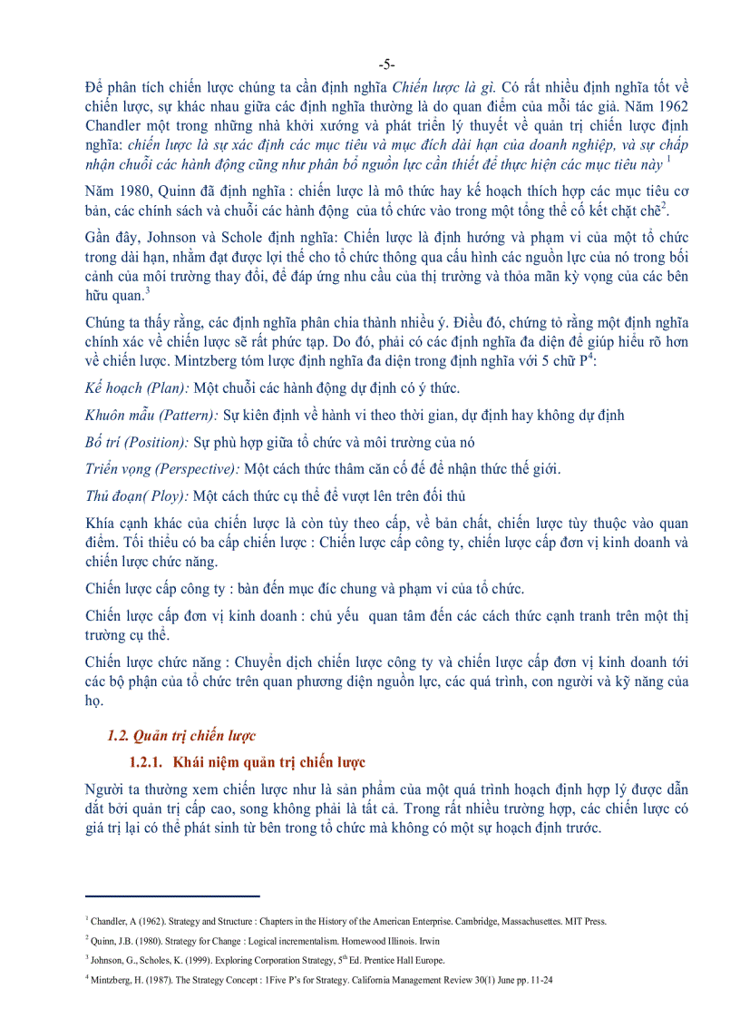 image for page Quản trị chiến lược