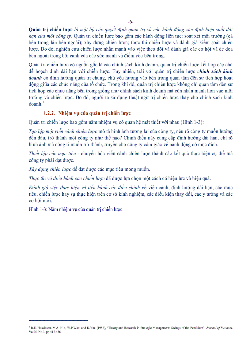 image for page Quản trị chiến lược