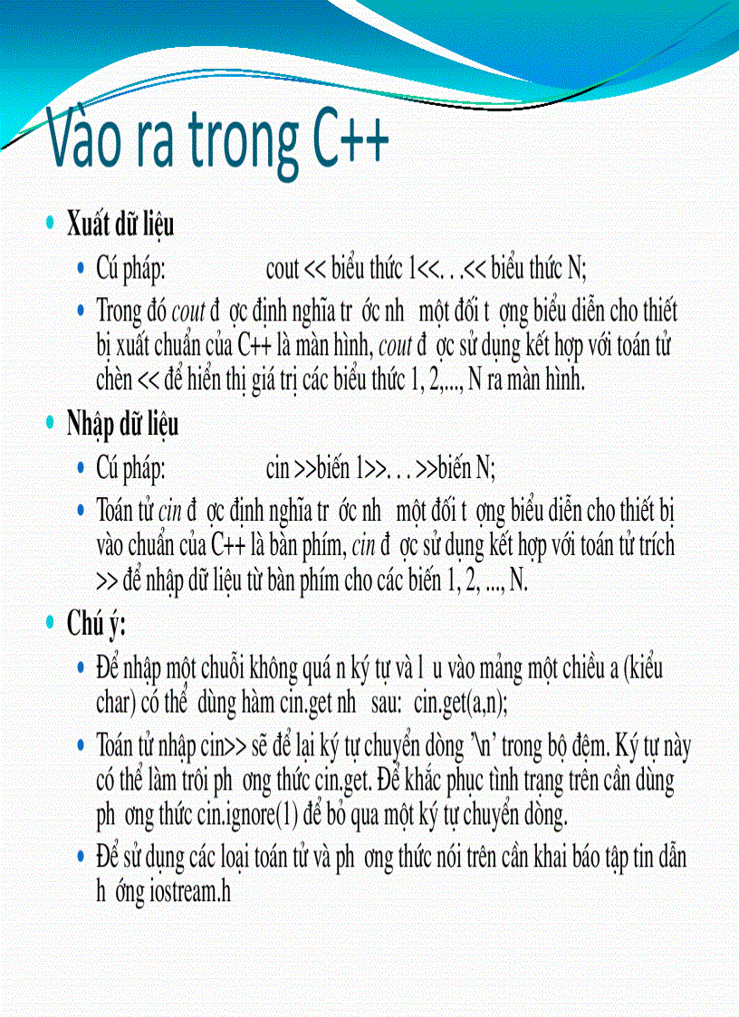 image for page Tài liệu lập trình hướng đối tượng Ths Lê Thị Mỹ Hạnh ĐH BK Đà Nẵng