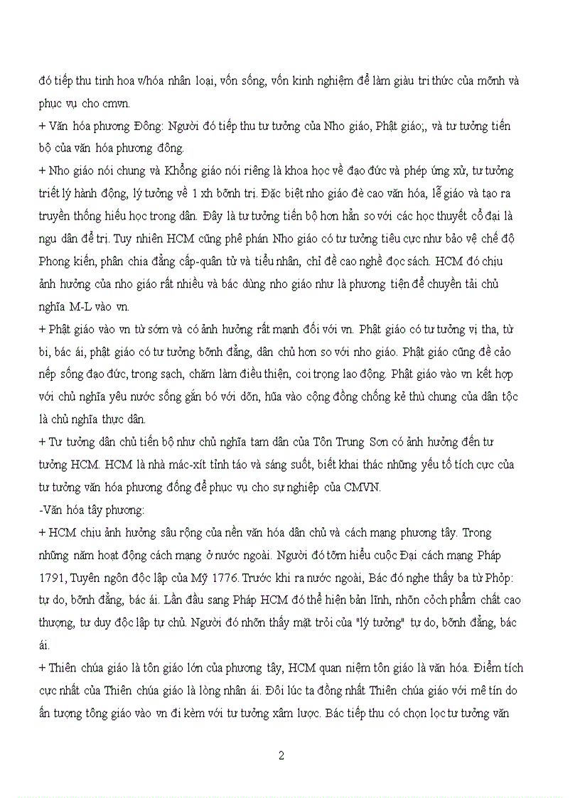 image for page Đề cương chi tiết ôn tập môn Tư tưởng Hồ Chí Minh giảng dạy tại các trường Đại học cao đẳng