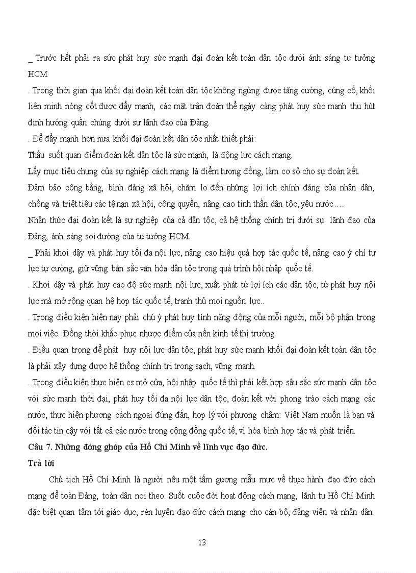 image for page Đề cương chi tiết ôn tập môn Tư tưởng Hồ Chí Minh giảng dạy tại các trường Đại học cao đẳng