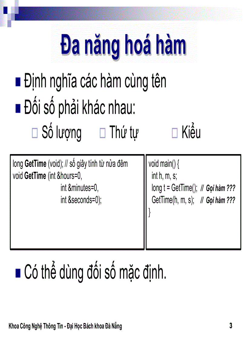 image for page Tài liệu lập trình hướng đối tượng Ths Lê Thị Mỹ Hạnh ĐH BK Đà Nẵng 1
