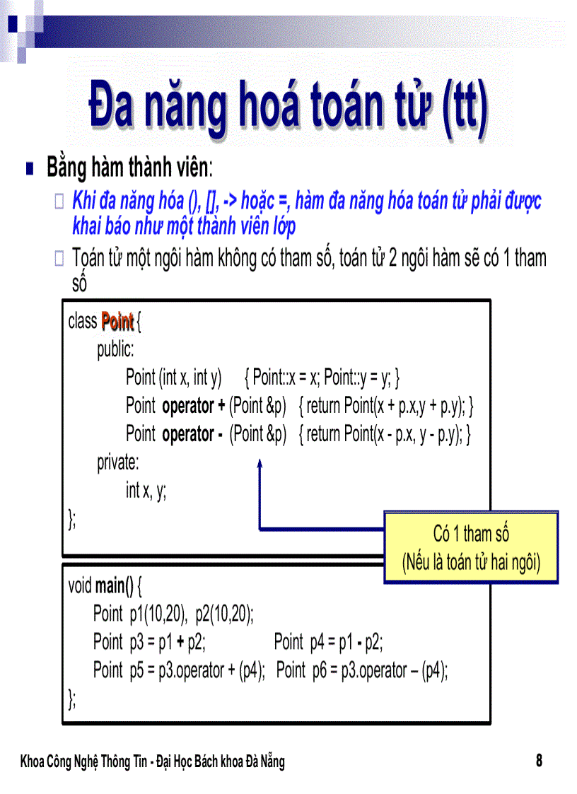 image for page Tài liệu lập trình hướng đối tượng Ths Lê Thị Mỹ Hạnh ĐH BK Đà Nẵng 1