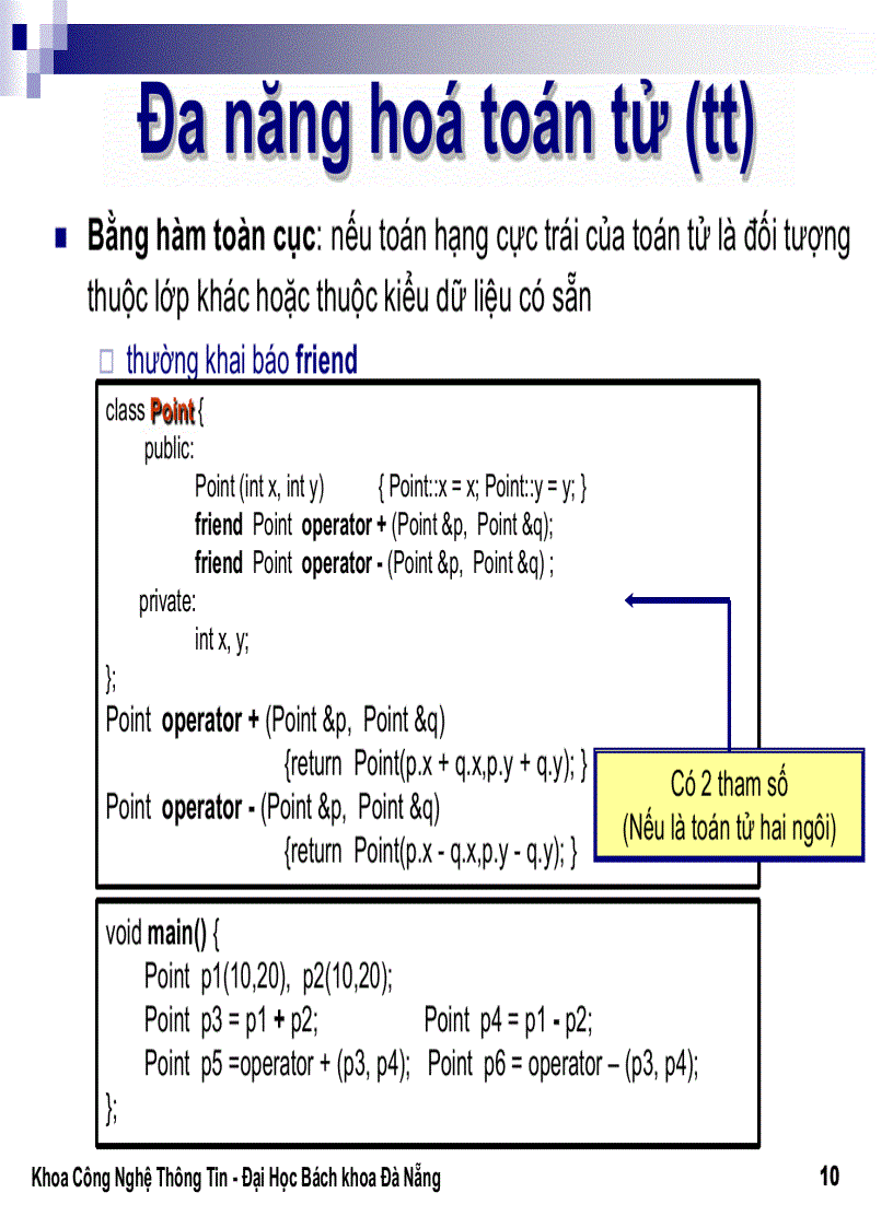 image for page Tài liệu lập trình hướng đối tượng Ths Lê Thị Mỹ Hạnh ĐH BK Đà Nẵng 1