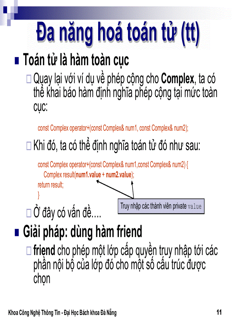 image for page Tài liệu lập trình hướng đối tượng Ths Lê Thị Mỹ Hạnh ĐH BK Đà Nẵng 1