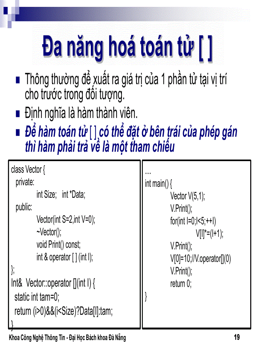 image for page Tài liệu lập trình hướng đối tượng Ths Lê Thị Mỹ Hạnh ĐH BK Đà Nẵng 1