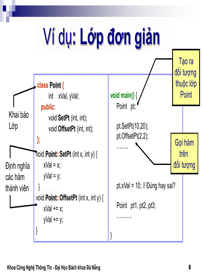 image for page Tài liệu lập trình hướng đối tượng Ths Lê Thị Mỹ Hạnh ĐH BK Đà Nẵng 2