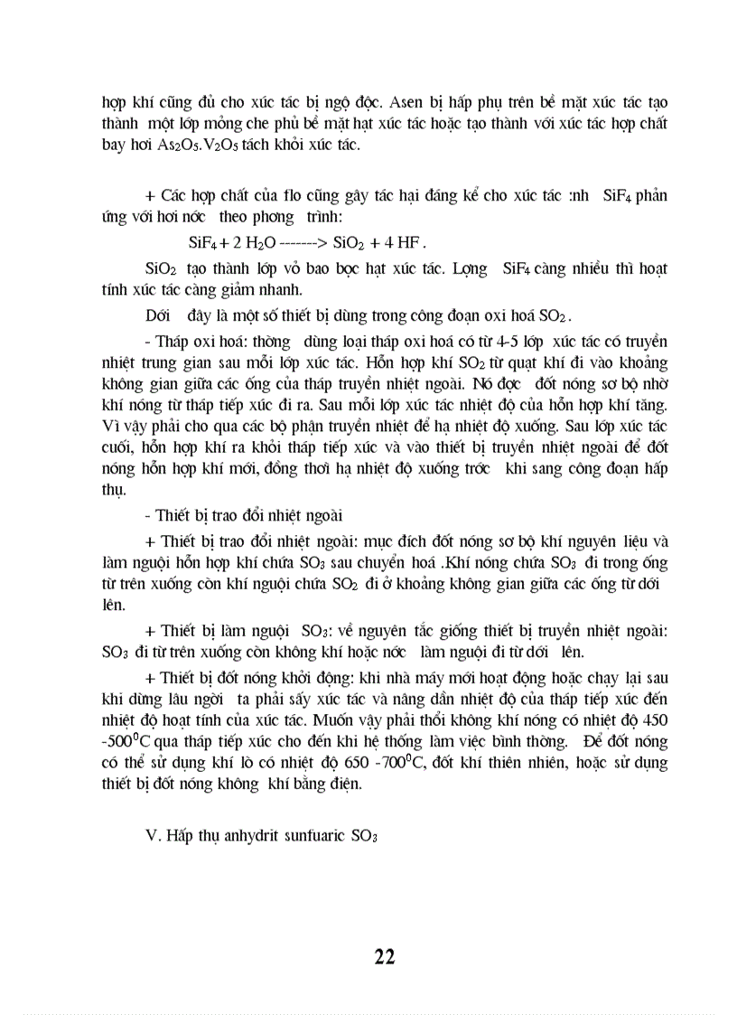 image for page Tìm hiểu về công nghệ sản xuất ãit sùnuric và các dòng thải đặc trưng