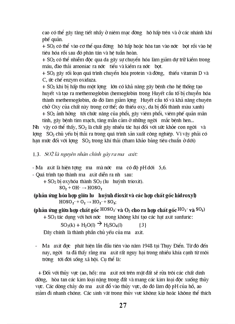 image for page Tìm hiểu về công nghệ sản xuất ãit sùnuric và các dòng thải đặc trưng