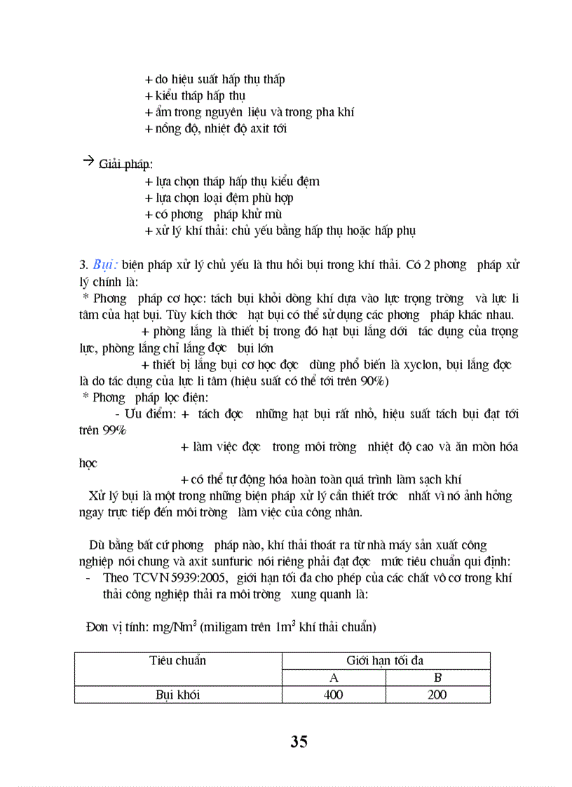 image for page Tìm hiểu về công nghệ sản xuất ãit sùnuric và các dòng thải đặc trưng