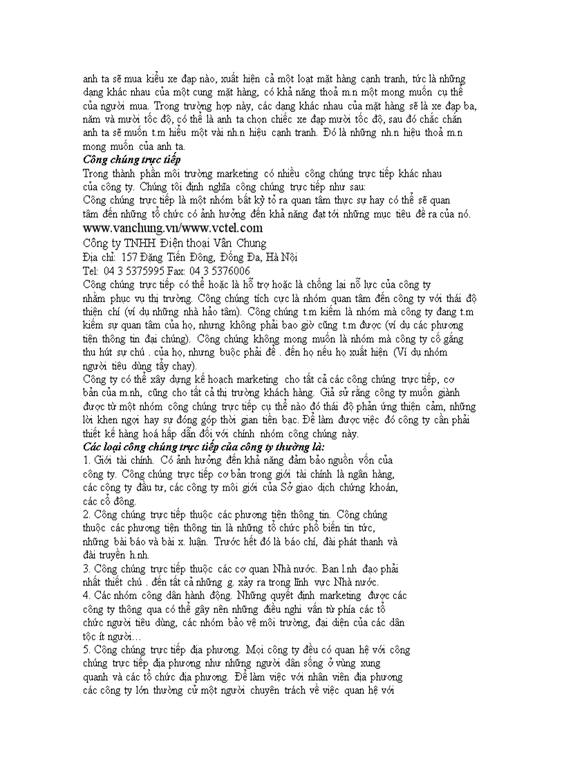 image for page Phân tích mội trường maketting