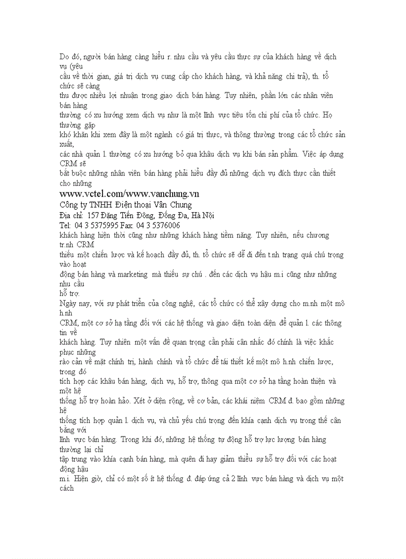 image for page Khái niệm CRM