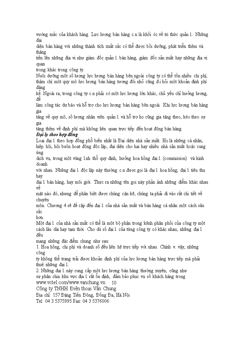 image for page Chiến lược và cơ cấu tổ chức lực lượng bán hàng công ty