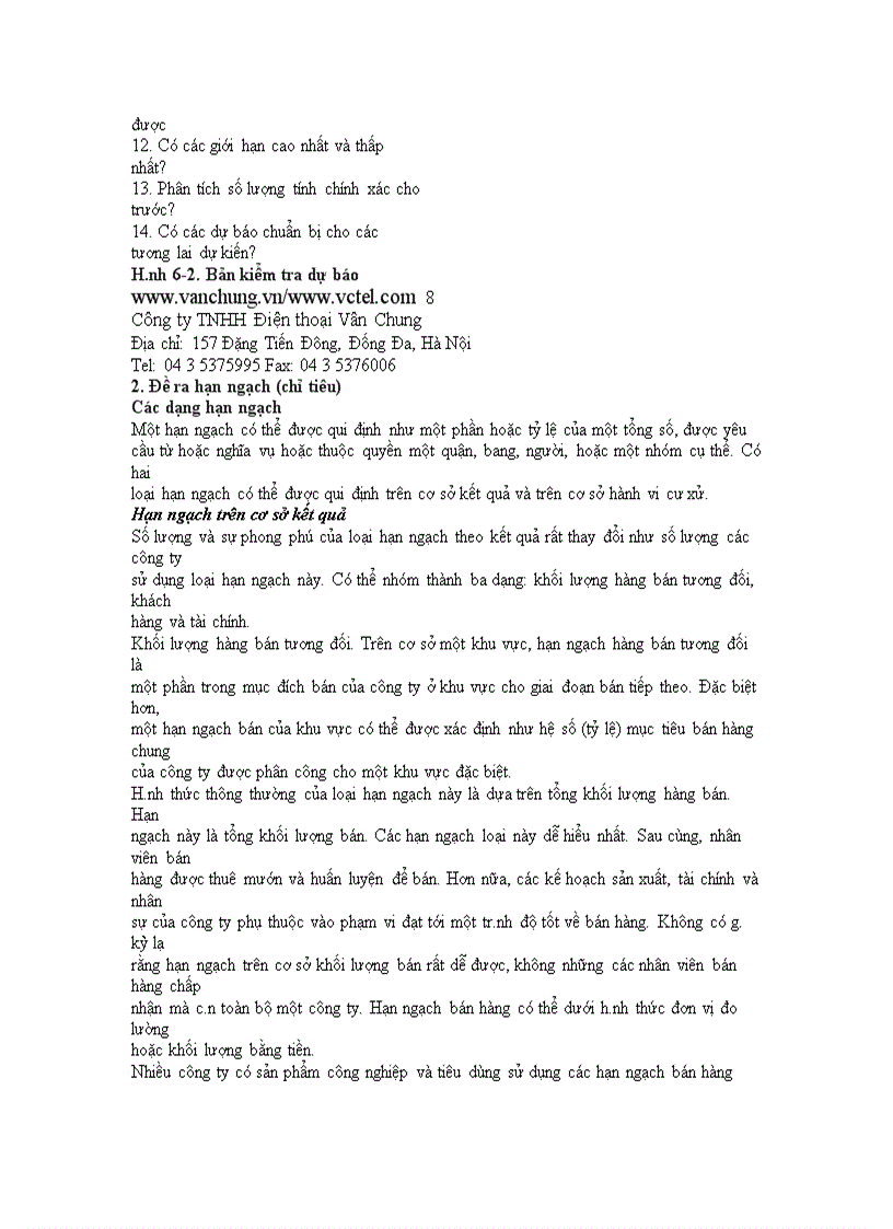 image for page Dự báo bán hàng và lập ngân sách