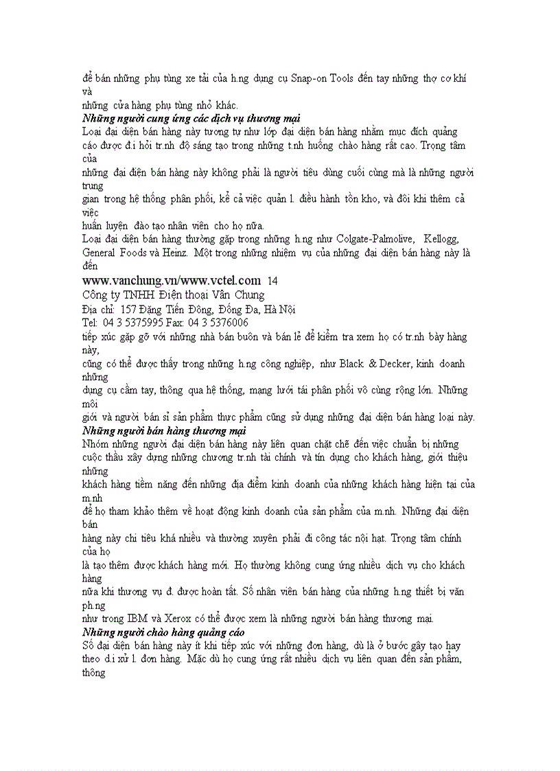 image for page Nghề bán hàng và quản trị bán hàng