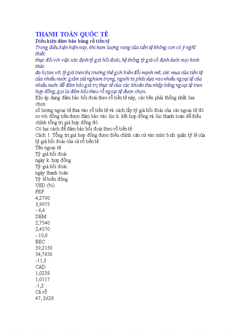 image for page Thanh toán quốc tế