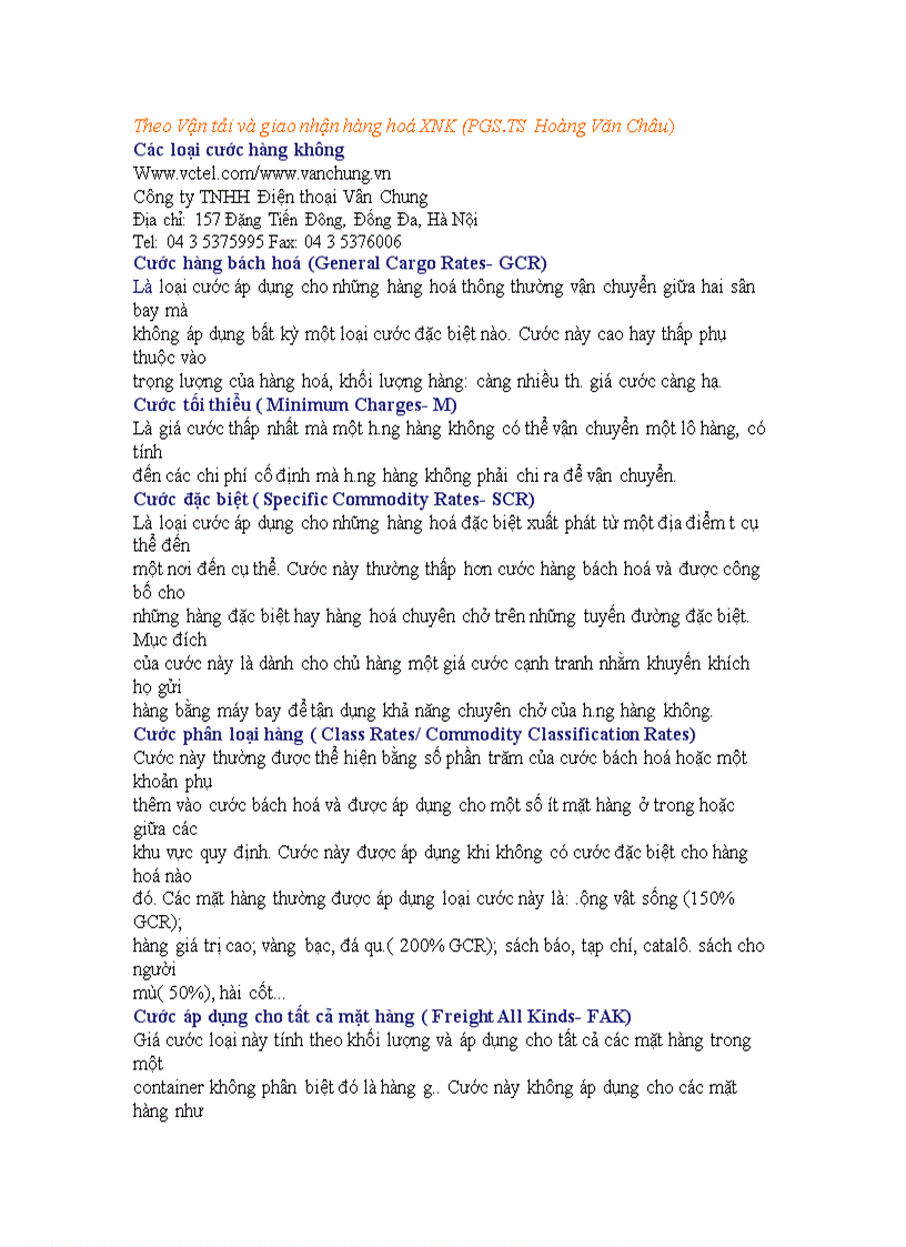 image for page Giao nhận hàng hóa