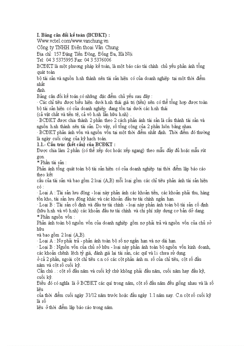 image for page Báo cáo tài chính