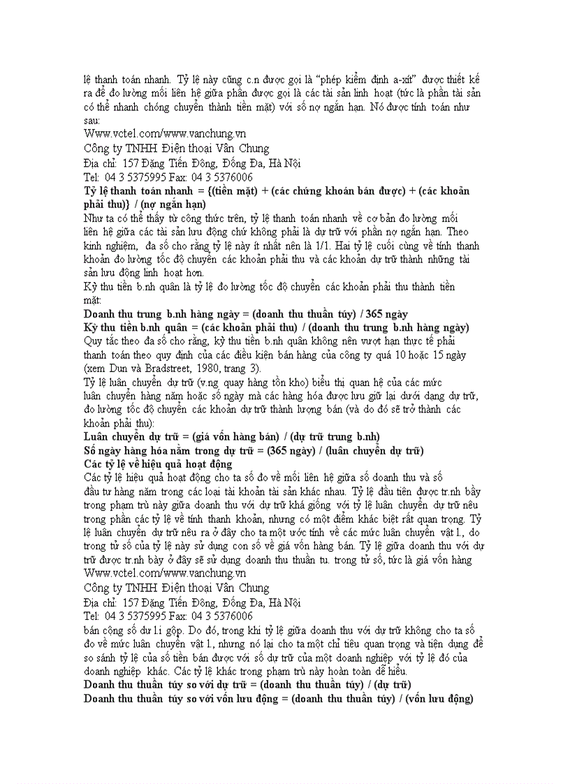 image for page Phân tích báo cáo tài chính