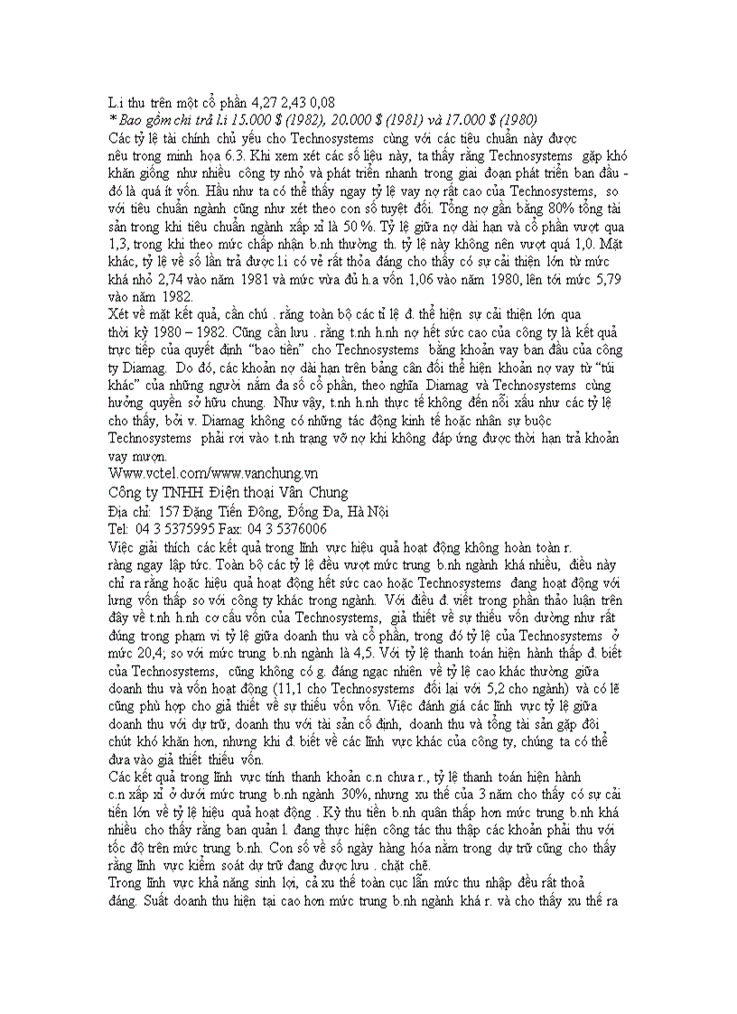 image for page Phân tích báo cáo tài chính