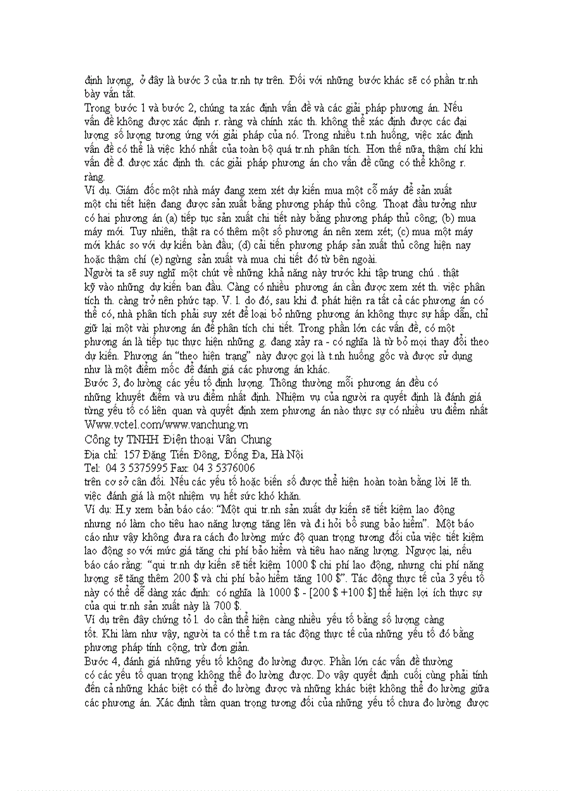 image for page Kế toán chênh lệch các quyết định ngắn hạn 1